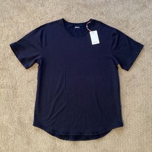 Quince Curve Crewneck Tee NWT